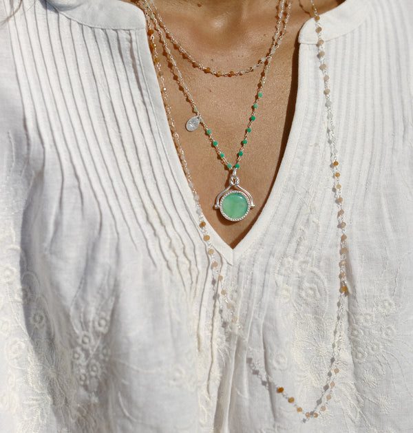 Atelier Long Beaded Chain Necklace – SPELL