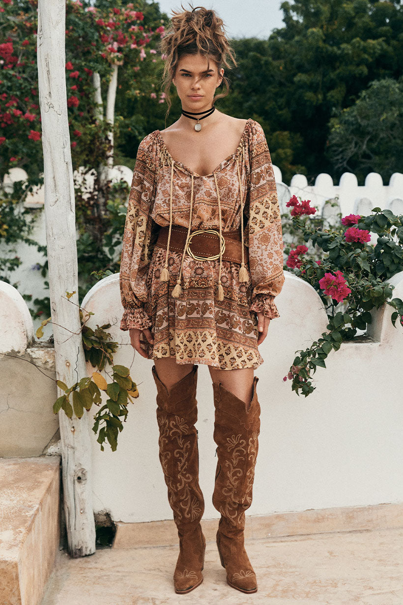 Bohemian tunic dresses sale