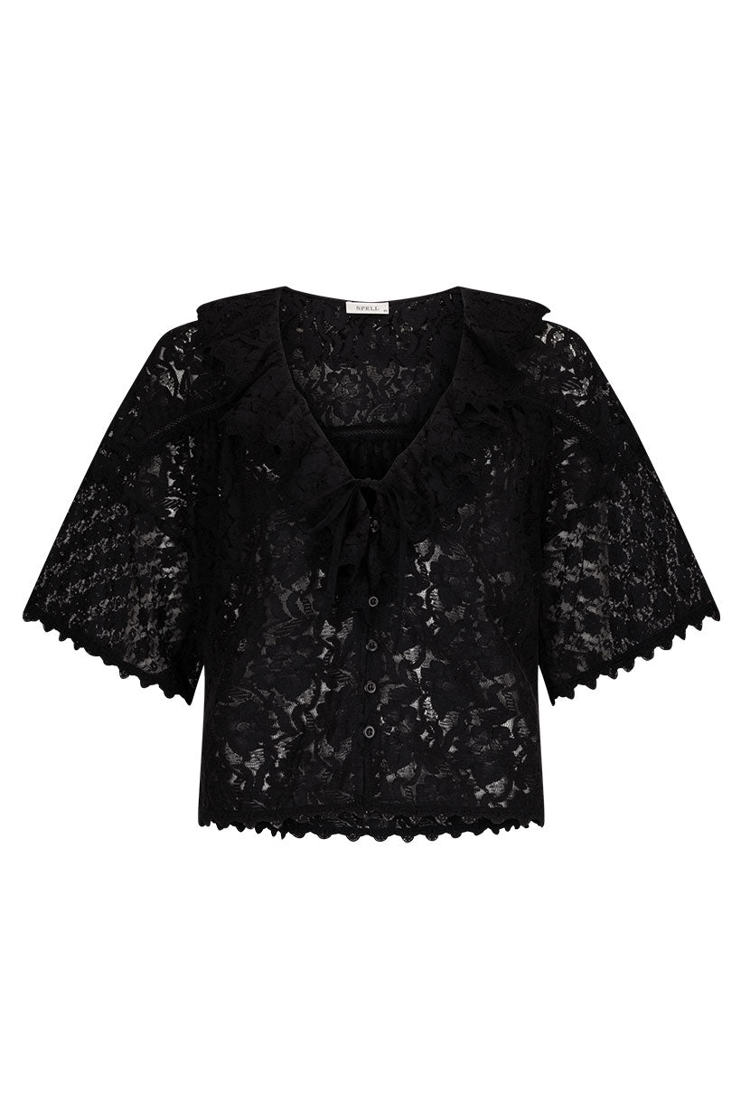 Lux Lisbon Lace Blouse – SPELL