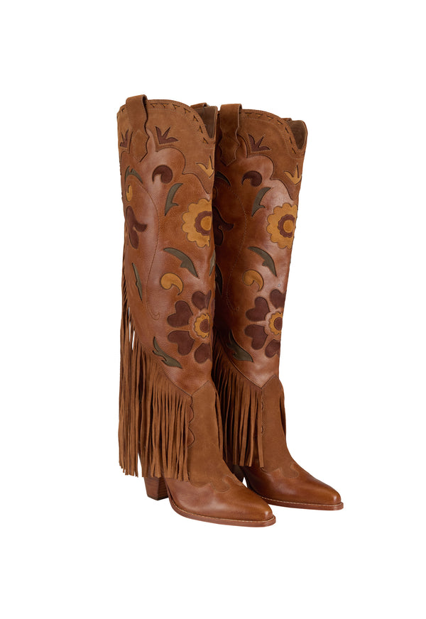 Sannah Fringe Boot