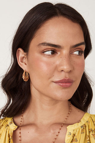 desert-flower-stone-earrings