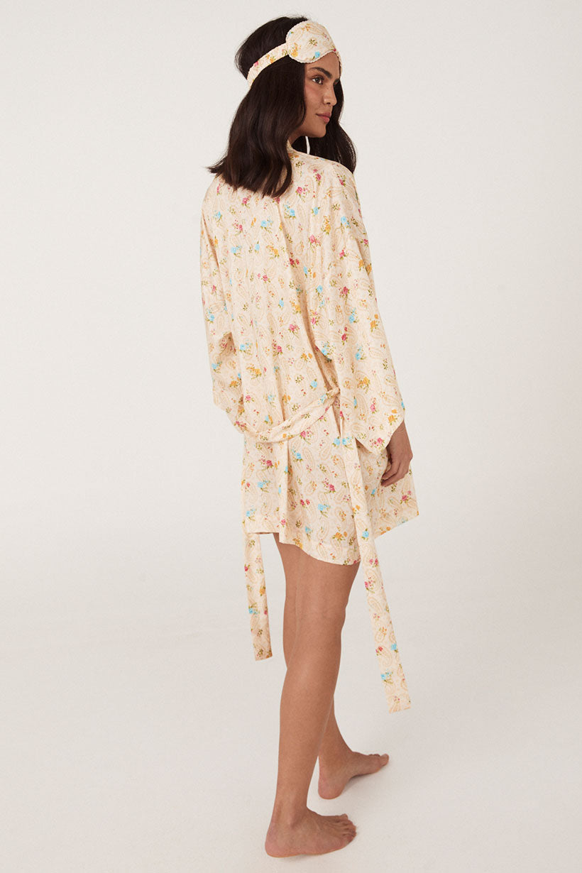 Fleur Robe and Eye Mask Set – SPELL