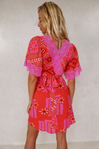 Libertine Lace Mini Dress