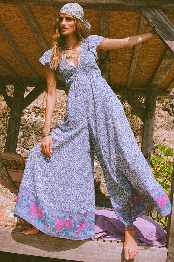 Love Jetty Shirred Jumpsuit – SPELL display picture 3