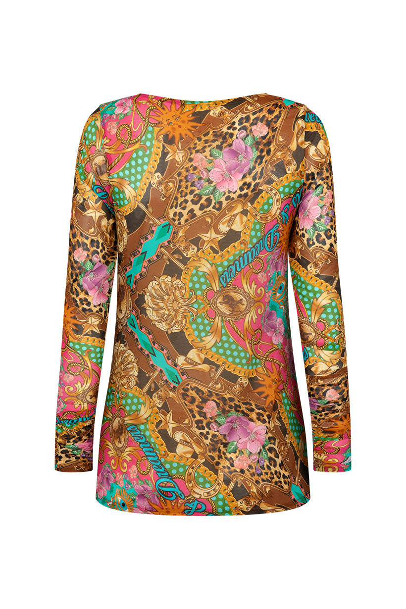 Lovers & Dreamers Mesh Long Sleeve Top – SPELL