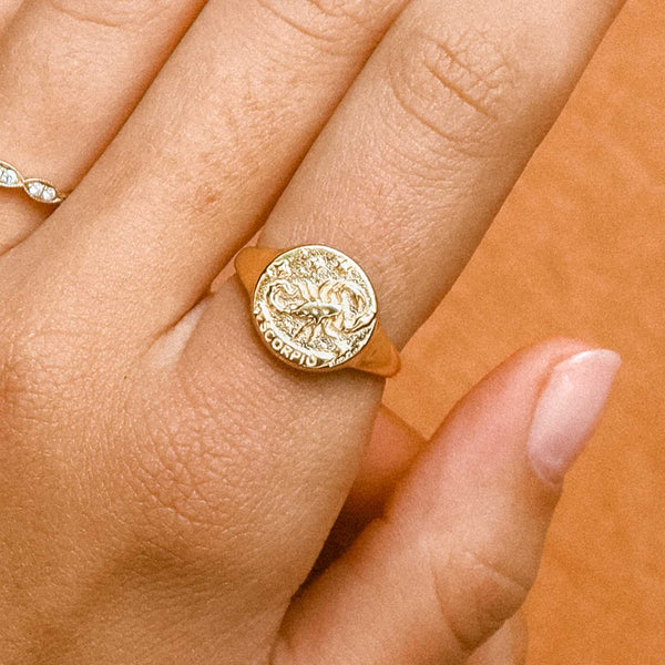 Coin 2024 pinky ring