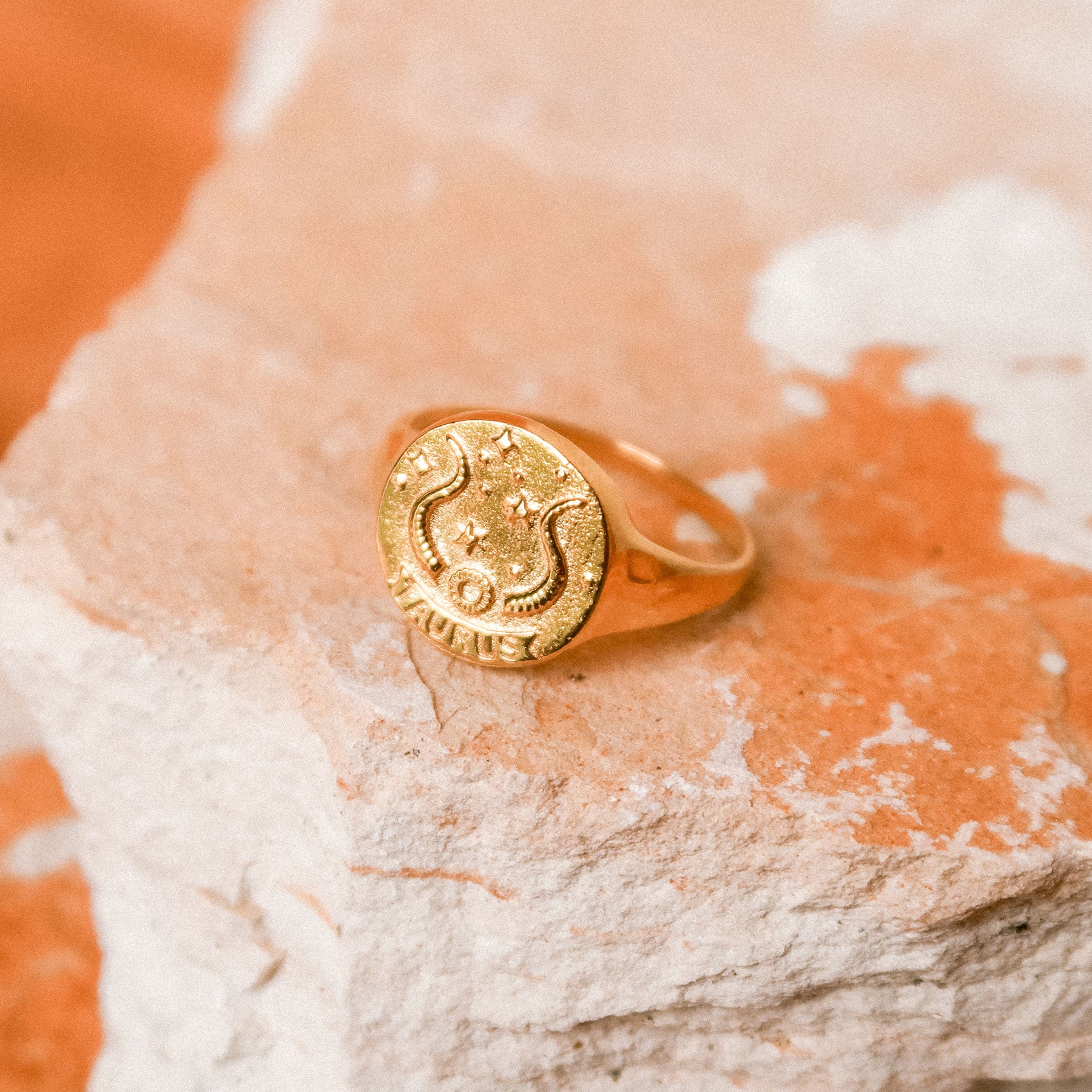 Taurus deals signet ring