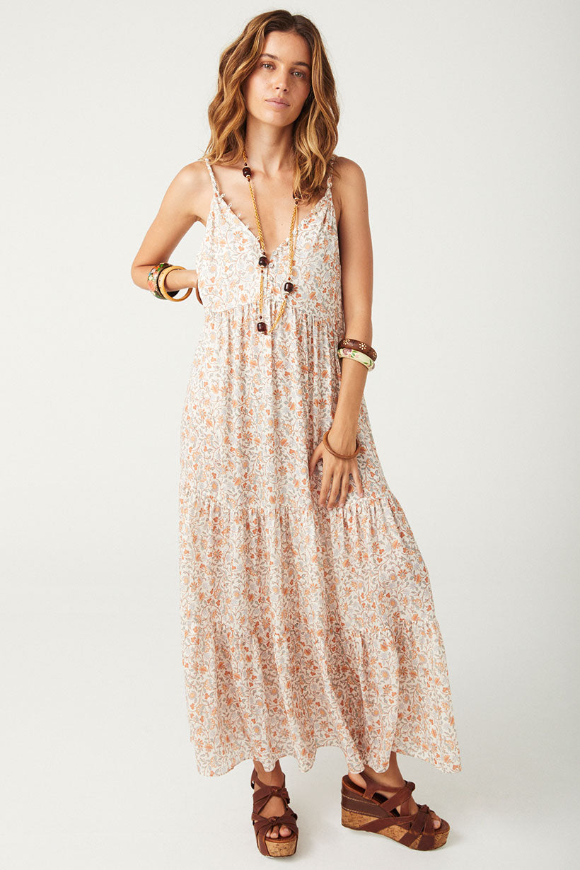 Sunshine Bandit Strappy Gown