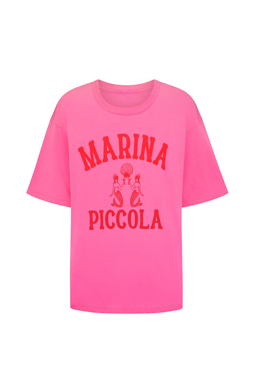 Marina Piccola Oversized Biker Tee – SPELL