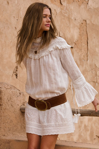 Whimsy Garden Lace Tunic Dress