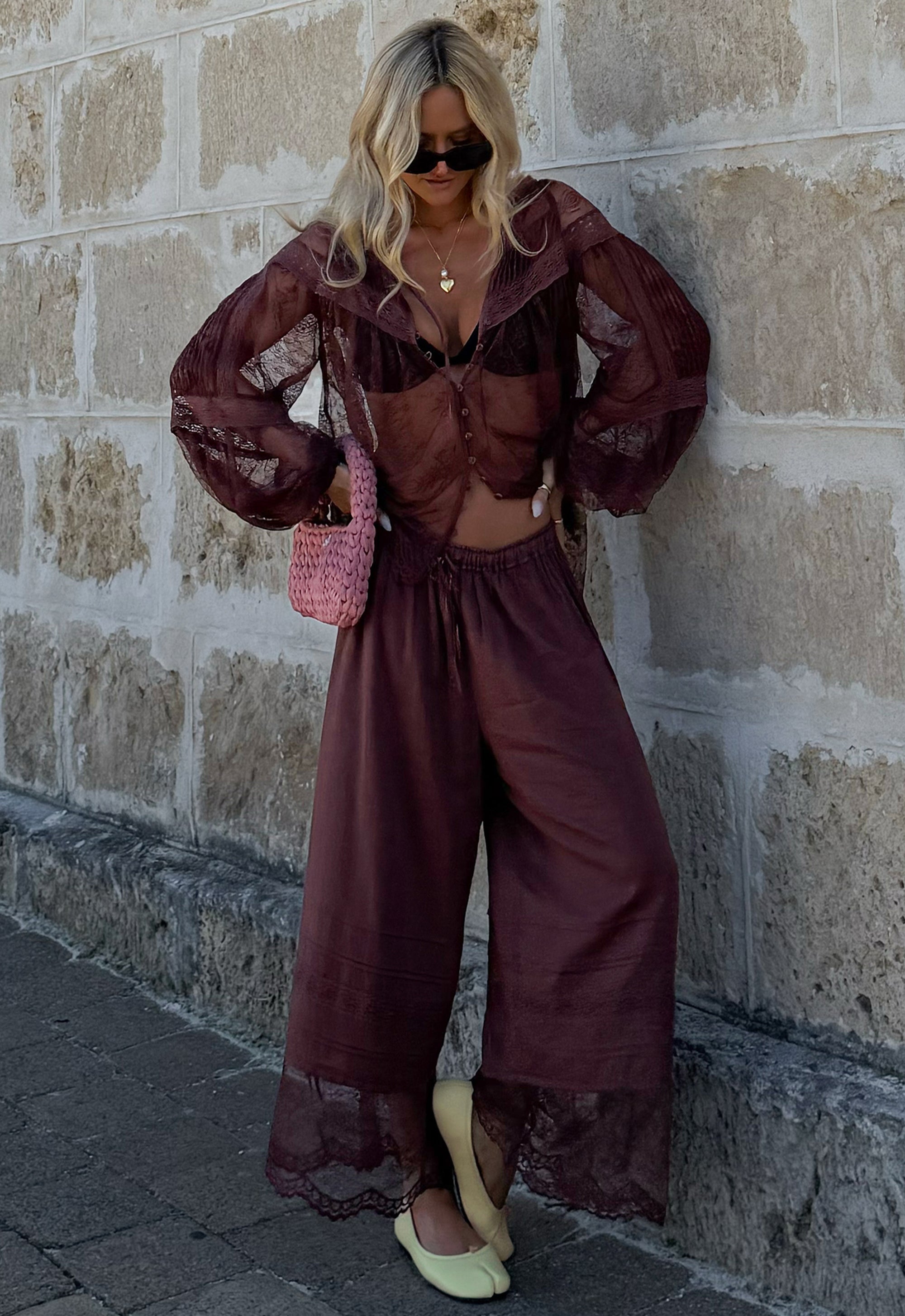 Teodora Lace Pantaloon – SPELL