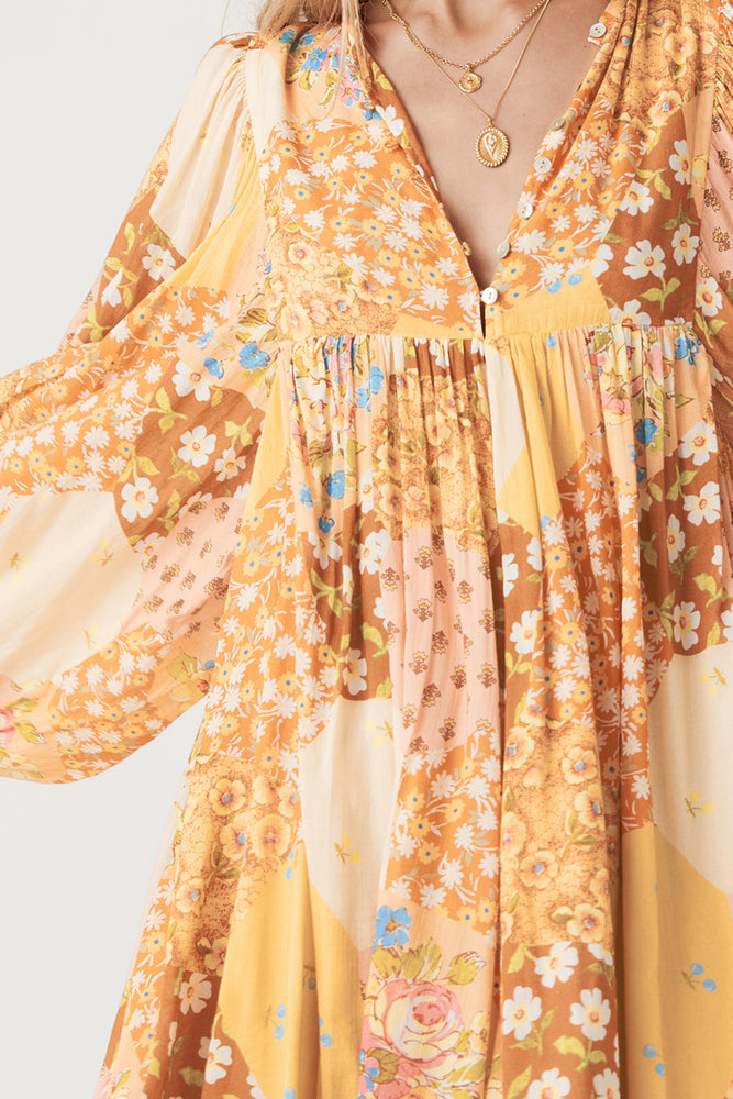 Freda Boho Mini Dress