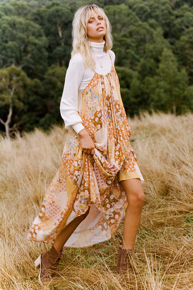 Freda Strappy Maxi Dress