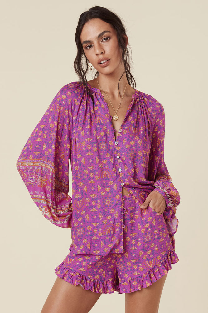 Madame Peacock Blouse